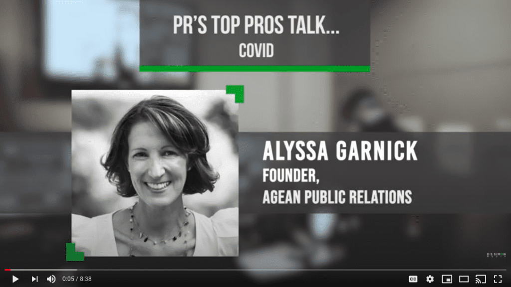 PR's Top Pros Talk...Covid