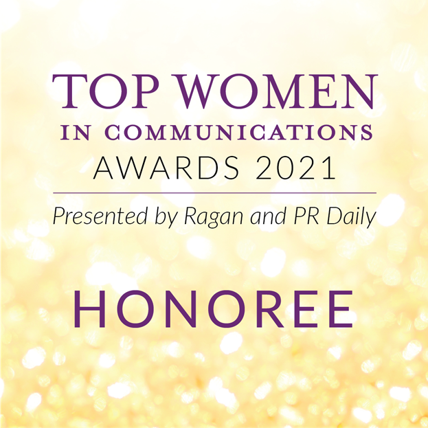 Top women in communications award 2021 honoree